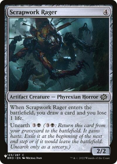 Scrapwork Rager (The List) Near Mint