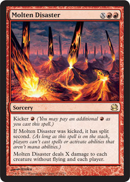 Molten Disaster (Modern Masters) Light Play