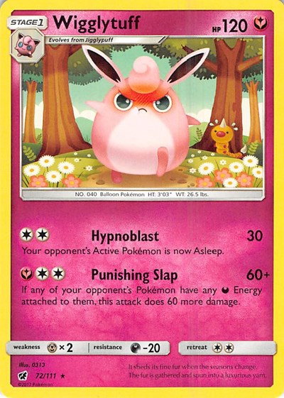 Wigglytuff (SM - Crimson Invasion) Near Mint Reverse Holofoil