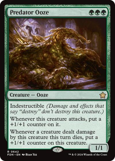 Predator Ooze (Foundations) Light Play