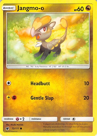 Jangmo-o (SM - Crimson Invasion) Near Mint Reverse Holofoil