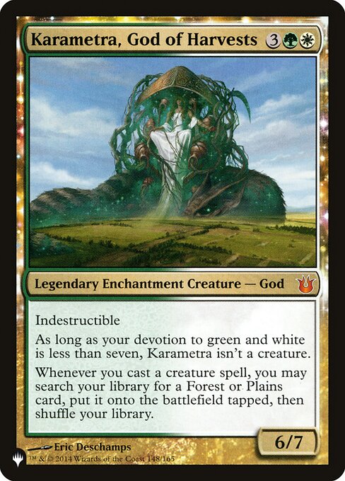 Karametra, God of Harvests (The List) Light Play