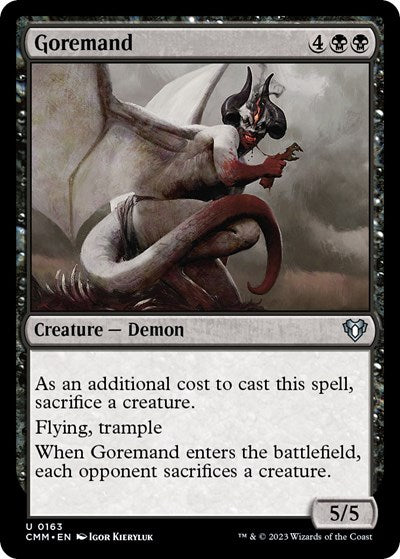 Goremand (Commander Masters) Light Play Foil