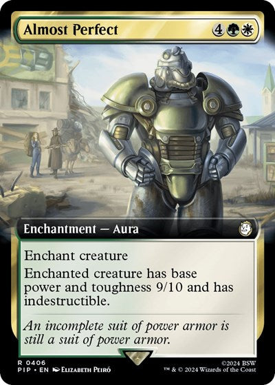 Almost Perfect (Extended Art) (Universes Beyond: Fallout) Light Play Foil