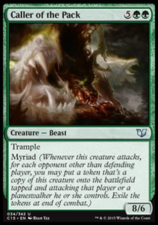 Caller of the Pack (Commander 2015) Light Play