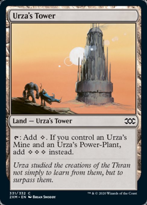 Urza's Tower (Double Masters) Light Play Foil