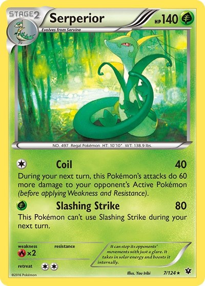 Serperior (XY - Fates Collide) Near Mint