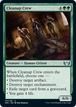 Cleanup Crew (Streets of New Capenna) Light Play Foil