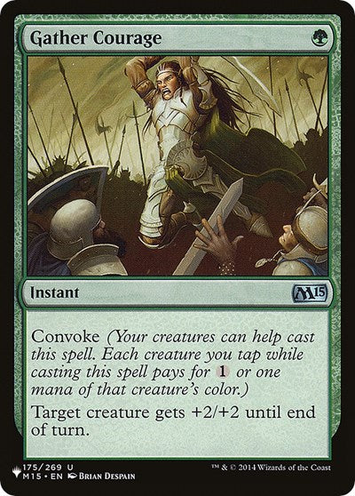 Gather Courage (The List) Light Play