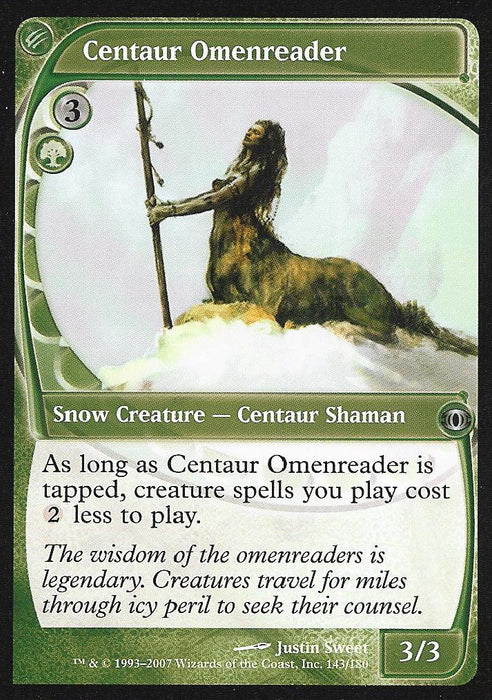 Centaur Omenreader (Futuresight) Light Play