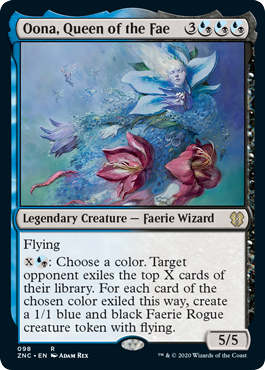 Oona, Queen of the Fae (Commander 2020 Zendikar Rising) Near Mint