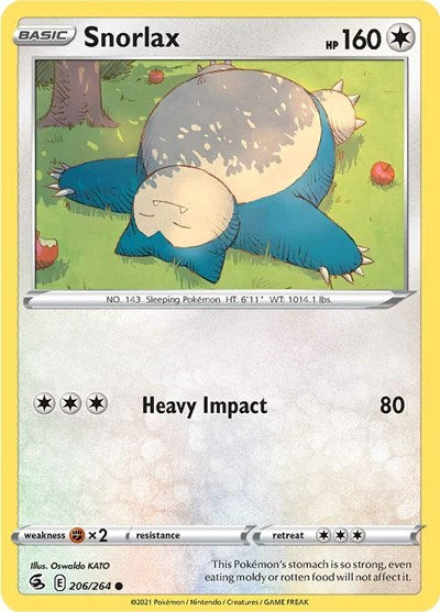 Snorlax (SWSH08: Fusion Strike) Near Mint