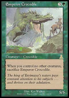 Emperor Crocodile (Urza's Destiny) Light Play