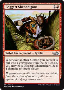 Boggart Shenanigans (Duel Decks Anthology: Elves vs Goblins) Light Play