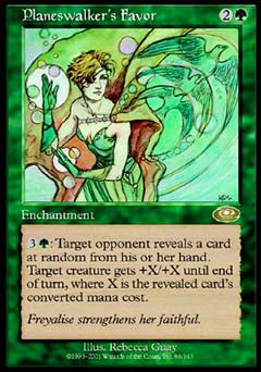 Planeswalker's Favor (Planeshift) Light Play