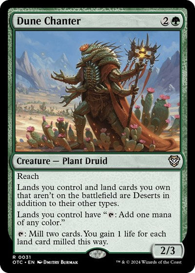Dune Chanter (Commander: Outlaws of Thunder Junction) Light Play