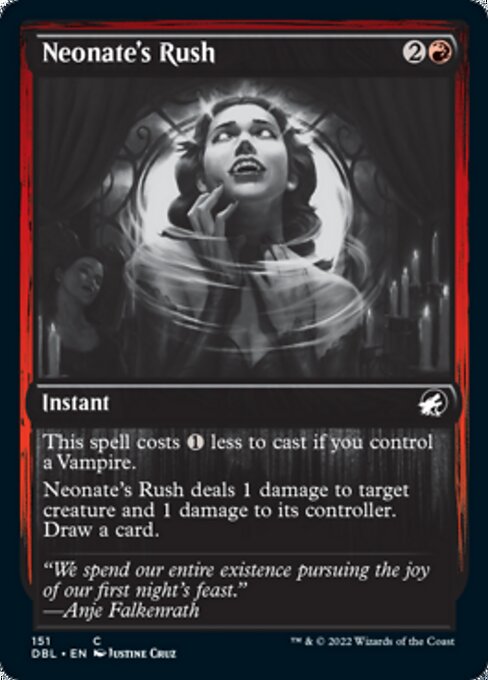 Neonate's Rush (Innistrad: Double Feature) Light Play