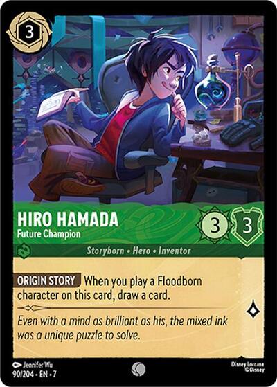 Hiro Hamada - Future Champion (Archazia's Island) Near Mint