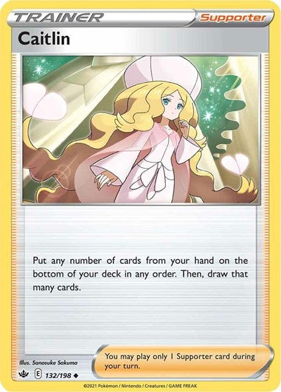 Caitlin (SWSH06: Chilling Reign) Near Mint