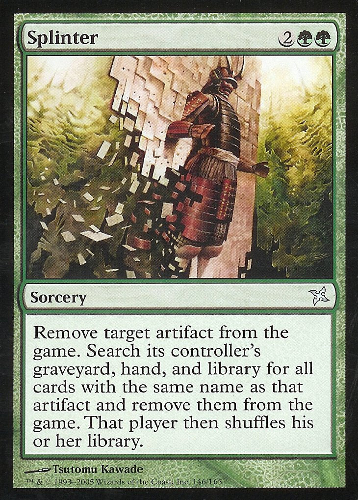 Splinter (Betrayers of Kamigawa) Light Play