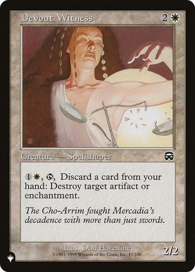 Devout Witness (The List) Near Mint