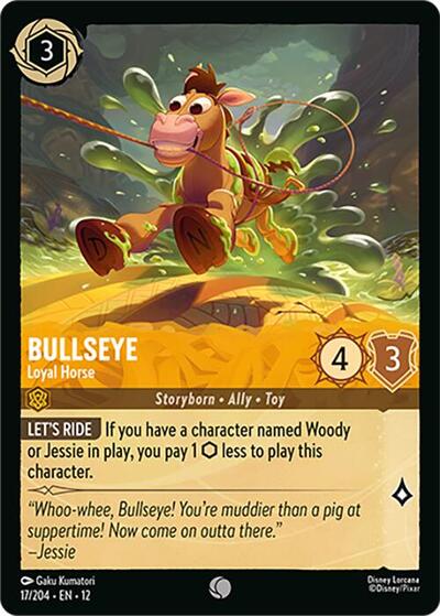 Bullseye - Loyal Horse (Wilds Unknown) Near Mint