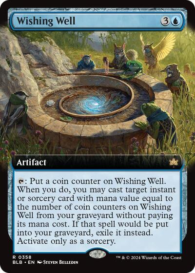 Wishing Well (Extended Art) (Bloomburrow) Light Play
