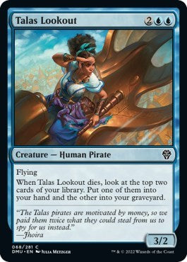 Talas Lookout (Dominaria United) Light Play Foil