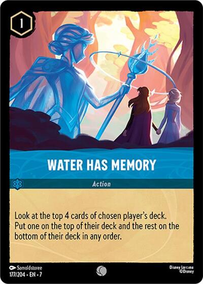 Water Has Memory (Archazia's Island) Near Mint