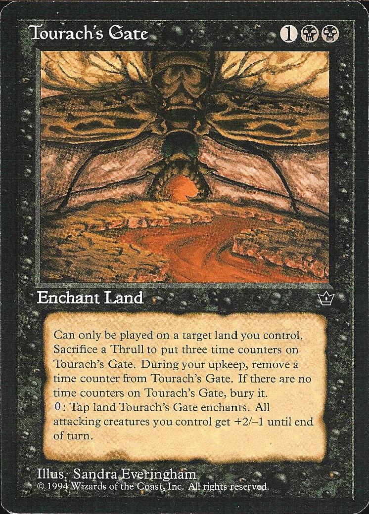 Tourach's Gate (Fallen Empires) Light Play