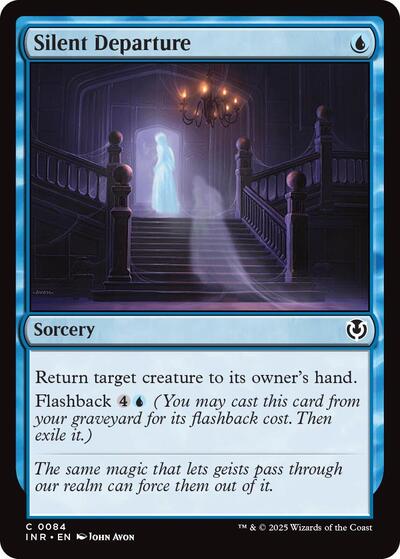 Silent Departure (Innistrad Remastered) Light Play Foil