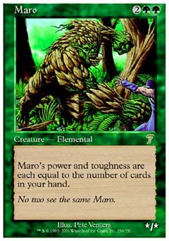 Maro (7th Edition) Light Play