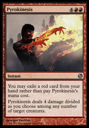 Pyrokinesis (Duel Decks: Heroes vs Monsters) Light Play