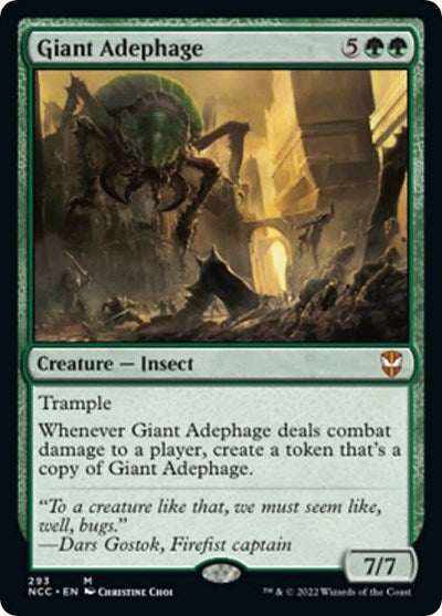 Giant Adephage (Commander: Streets of New Capenna) Light Play