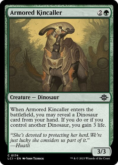 Armored Kincaller (The Lost Caverns of Ixalan) Near Mint