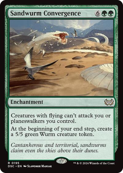 Sandwurm Convergence (Commander: Duskmourn: House of Horror) Light Play