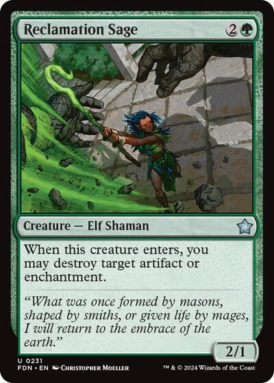 Reclamation Sage (Foundations) Near Mint