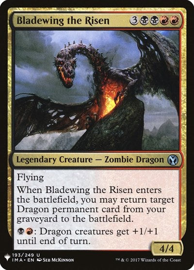 Bladewing the Risen (Mystery Booster) Light Play