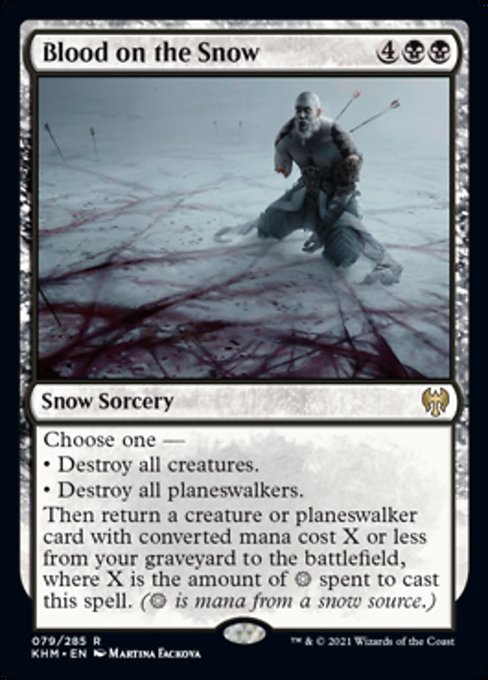Blood on the Snow (Kaldheim) Near Mint
