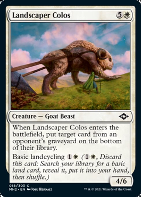 Landscaper Colos (Modern Horizons 2) Light Play Foil