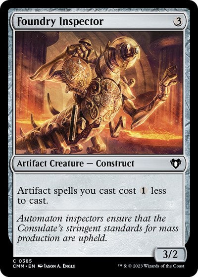 Foundry Inspector (Commander Masters) Light Play