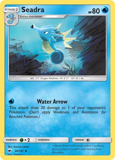 Seadra (SM - Burning Shadows) Near Mint