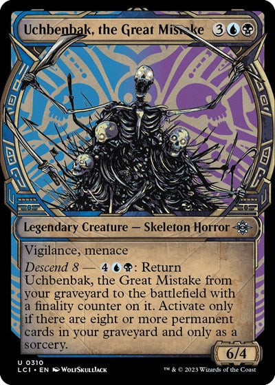 Uchbenbak, the Great Mistake (Showcase) (The Lost Caverns of Ixalan) Near Mint Foil