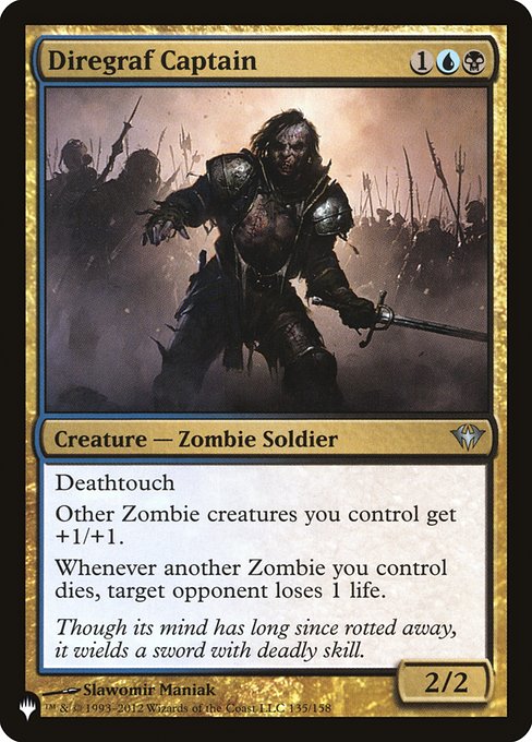 Diregraf Captain (The List) Light Play
