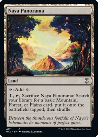 Naya Panorama (Commander: Streets of New Capenna) Light Play