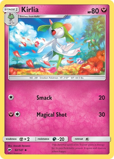 Kirlia (SM - Burning Shadows) Near Mint