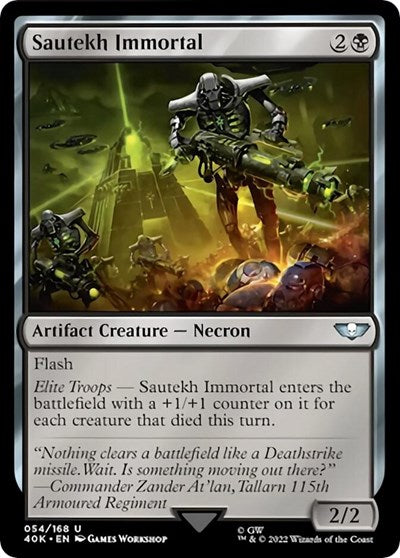 Sautekh Immortal (Universes Beyond: Warhammer 40K) Light Play