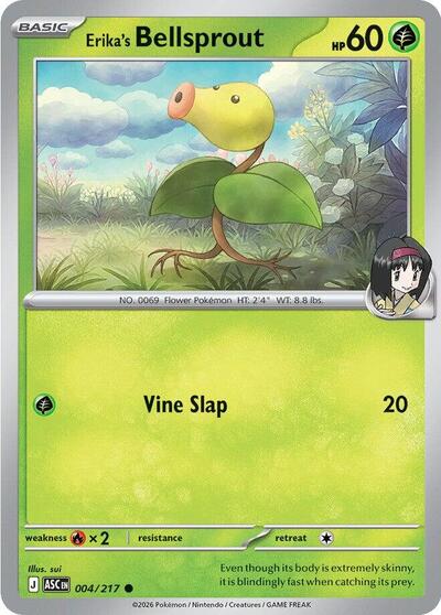 Erika's Bellsprout (ME: Ascended Heroes) Near Mint