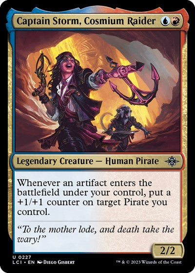 Captain Storm, Cosmium Raider (The Lost Caverns of Ixalan) Near Mint