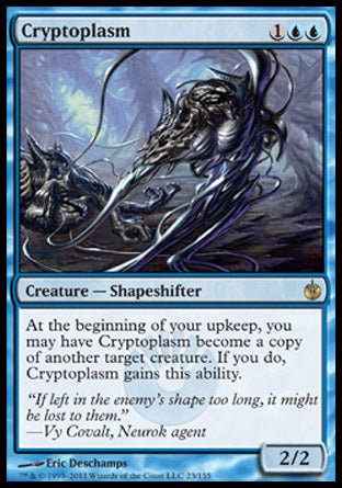 Cryptoplasm (Mirrodin Besieged) Light Play